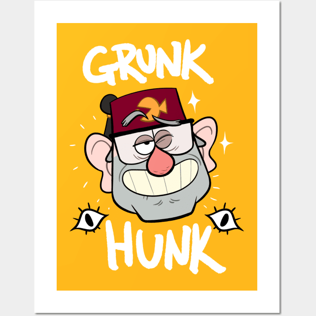 Grunk Hunk Wall Art by Mady G